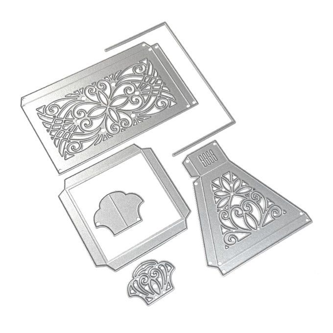Elizabeth Craft designs - Festive Holly - Festive lantern