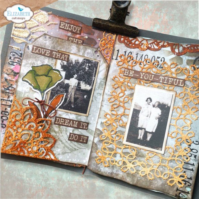 Ensemble de dies, Elizabeth Craft designs - Hello you ! Lace all over