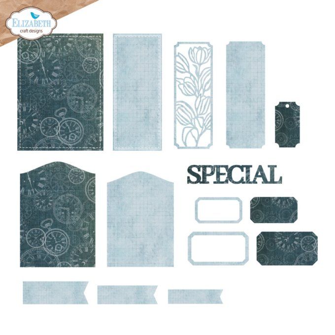 Ensemble de dies, Elizabeth Craft designs - Pocket page, inserts 1