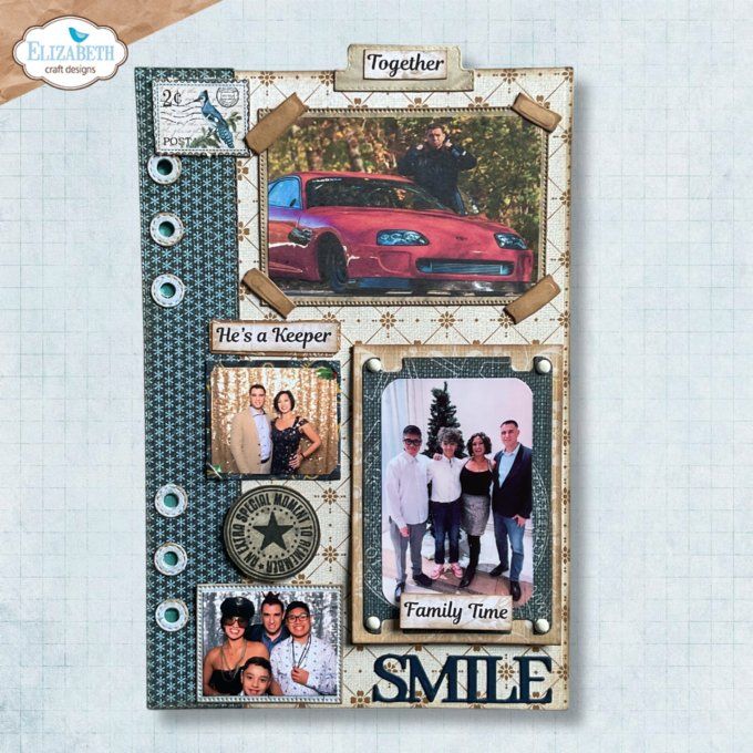 Ensemble de dies, Elizabeth Craft designs - Pocket page, inserts 2