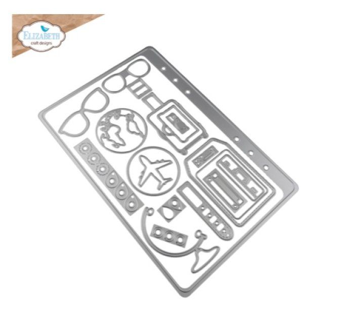 Elizabeth craft designs - Rest & Relaxation Die Rounded Travel Page by Everyday Memories