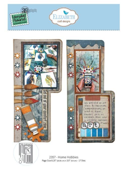 Elizabeth craft designs - Rest & Relaxation Die Home Hobbies by Everyday Memories 
