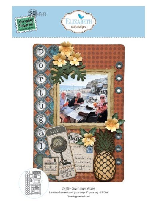Elizabeth craft designs - Rest & Relaxation Die Summer Vibes by Everyday Memories
