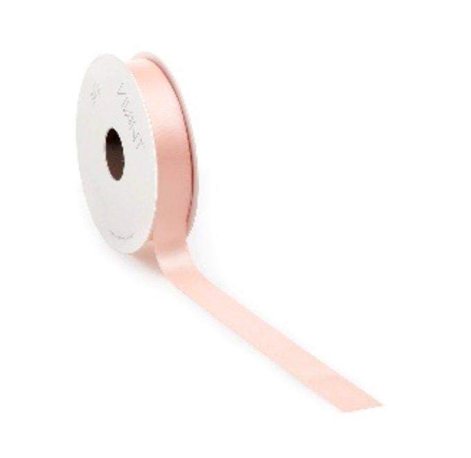 Rouleau ruban satiné, couleur : salmon - dimension : 16mmx25m environ 