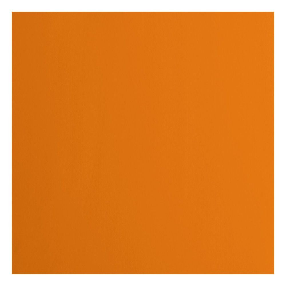 Cardstock Couleur : mandarine, 216g, lot de 20 feuilles - 30x30cm (lisse)