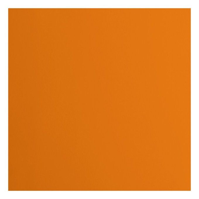 Cardstock Couleur : mandarine, 216g, lot de 20 feuilles - 30x30cm (lisse)
