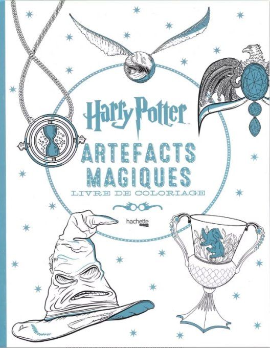Livre de coloriages, Harry Potter, Artefacts magiques