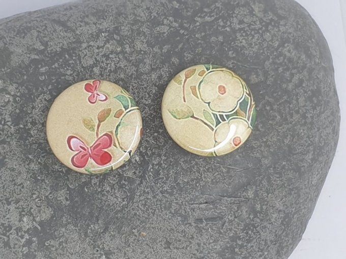 2 badges, 25mm de diamètre - Japonisant