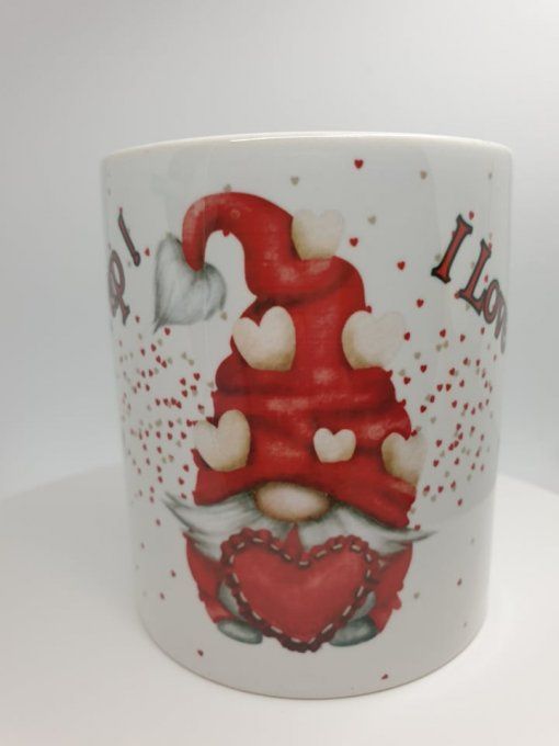 Mug 350ml - I Love Scrap, by Ninon