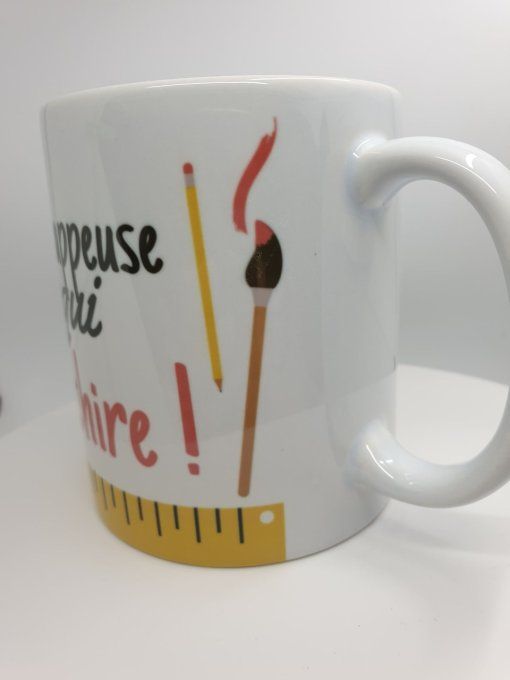 Mug 350ml - Scrappeuse qui déchire, by Ninon