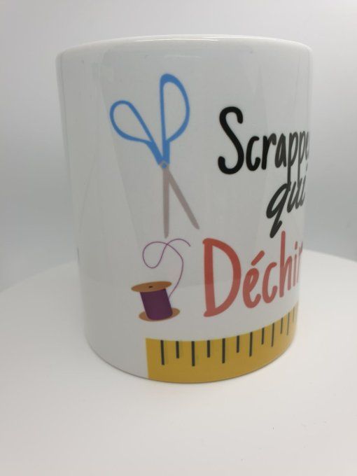 Mug 350ml - Scrappeuse qui déchire, by Ninon