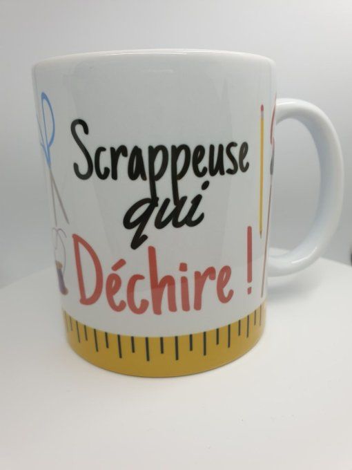 Mug 350ml - Scrappeuse qui déchire, by Ninon