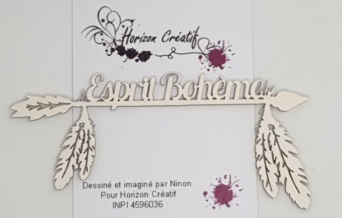 Chipboard : Esprit Bohème, à l'unité - 100% horizon créatif 