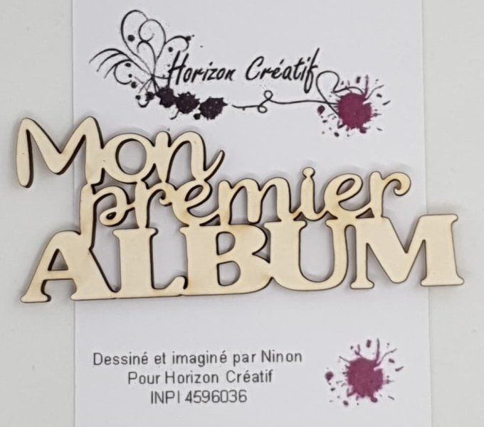 Chipboard : mon premier album, Horizon Créatif, à l'unité 