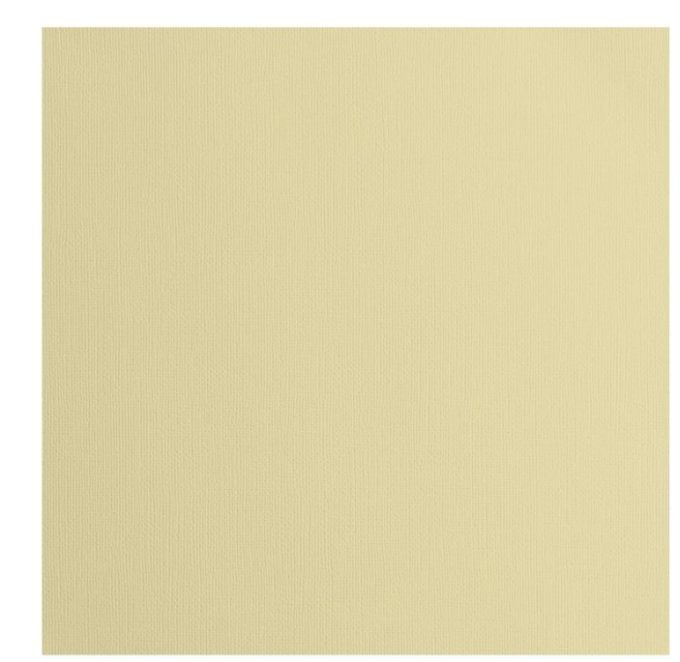 Cardstock Couleur : pudding, 216g, lot de 20 feuilles - 30x30cm (texturé)