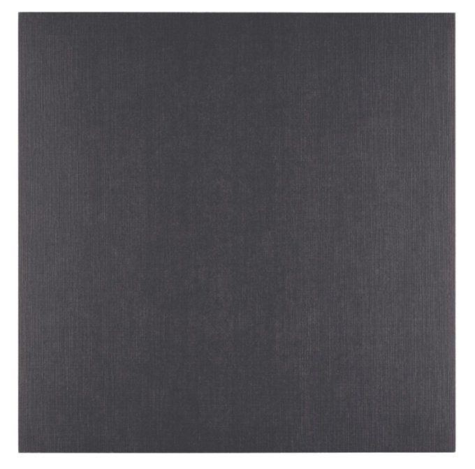 Cardstock en lin - 250g - Couleur : Noir, lot de 10 feuilles - 30x30cm environ (texturé)
