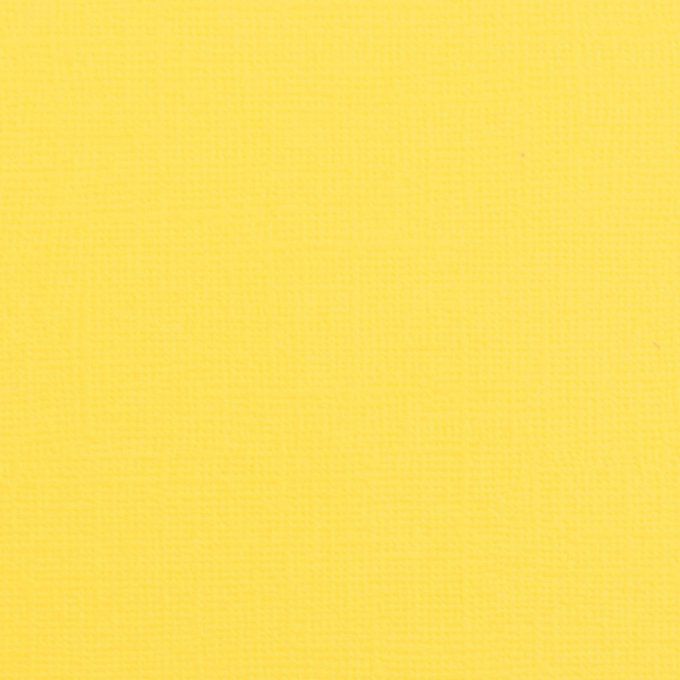 Cardstock Couleur : Lemon yellow, 216g, lot de 20 feuilles - 30x30cm (texturé)
