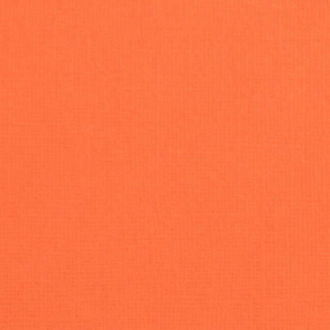 Cardstock Couleur : Melon, 216g, lot de 20 feuilles - 30x30cm (texturé)