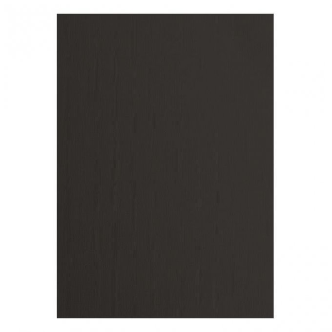 Cardstock Couleur : noir, 216g, lot de 10 feuilles - Format A4 (texturé)