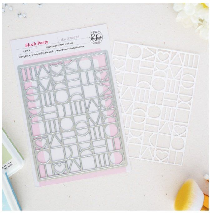 1 die - PinkFresh, Block party