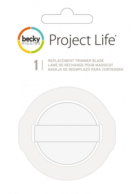 Lame de rechange pour Trimmer pour fabriquer des cartes de Project Life, Becky higgins 