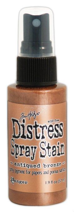 Distress spray Stain : Antiqued bronze  - 57ml