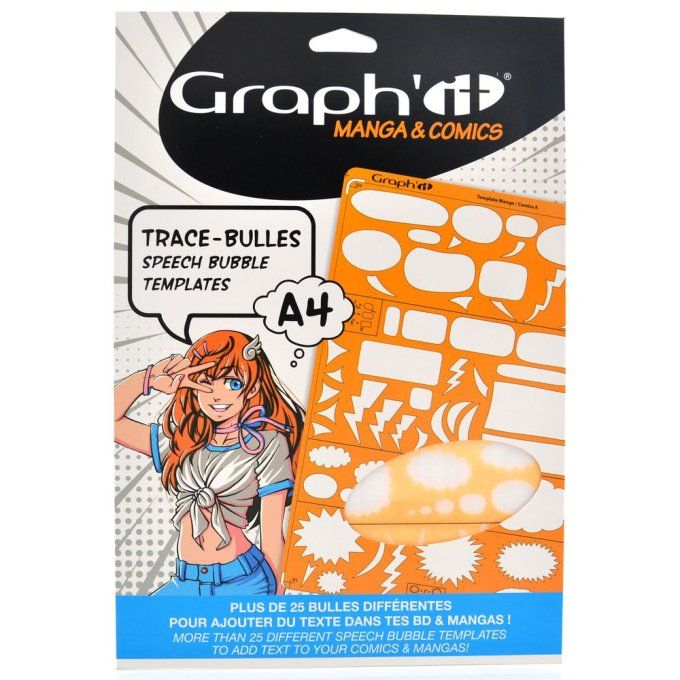 Templates - Graph'it - format A4 , Trace-Bulles 