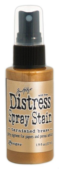 Distress spray Stain : Tarnished brass  - 57ml