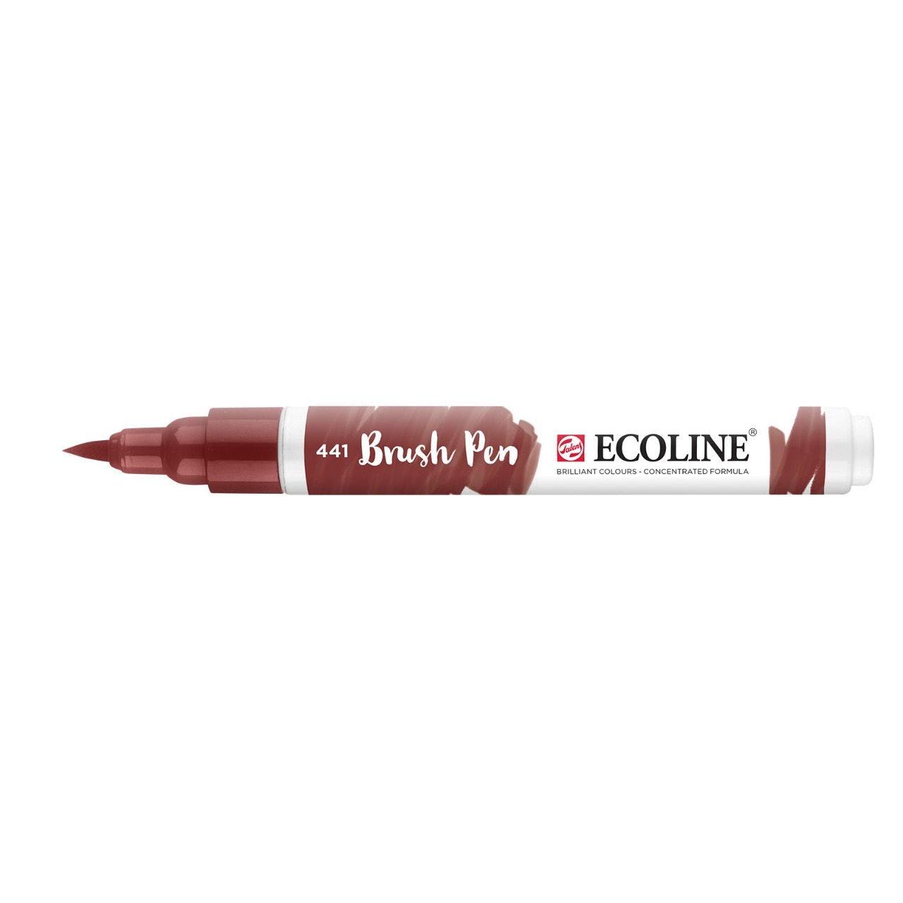 Brush pen, Ecoline, acajou - à l'unité (n°441)