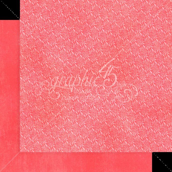 Ensemble de 16 feuilles, format 30x30cm, Collection Flight of Fancy, patterns - Graphic 45
