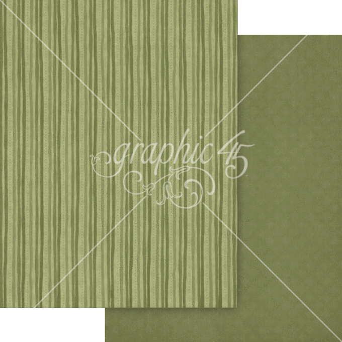 Ensemble de 16 feuilles, format 21.5x28.5cm, Collection Ghostly greetings, patterns - Graphic 45