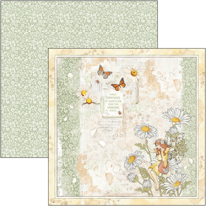 Ciao Bella, collection Enchanted land,  30x30cm - 12 feuilles - 190gsm