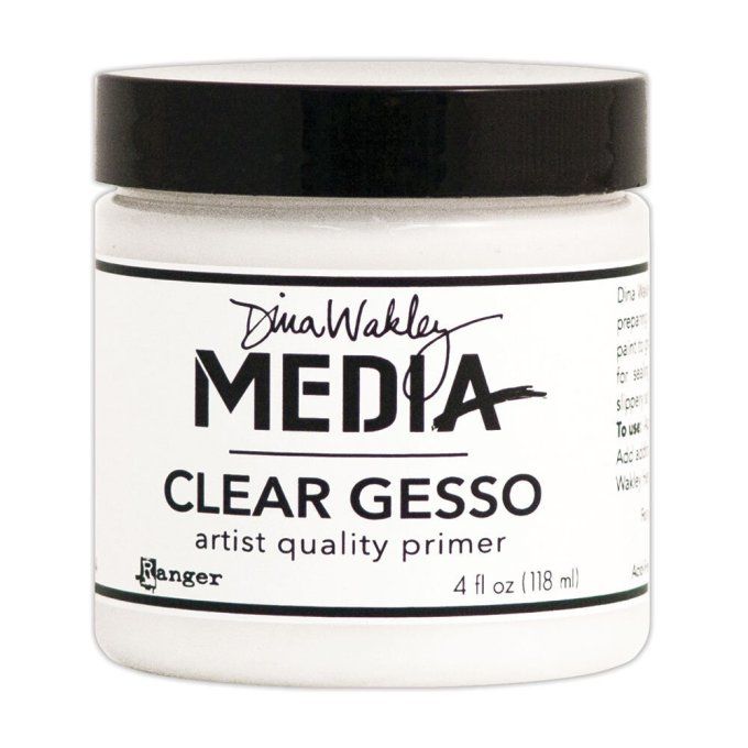 Ranger Dina Wakley, gesso Clear, 118ml 