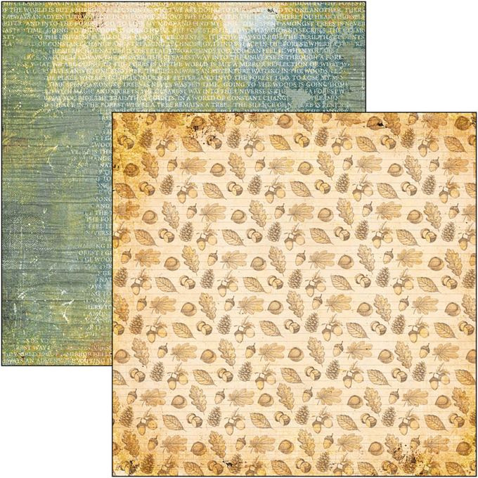 Ciao Bella, collection Into the wild,  30x30cm - 12 feuilles - 190gsm