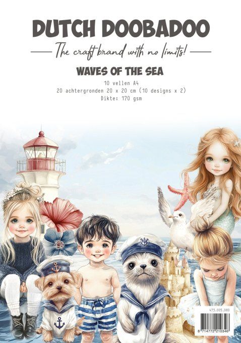 Papier, Dutch Doobadoo - Waves of the sea 