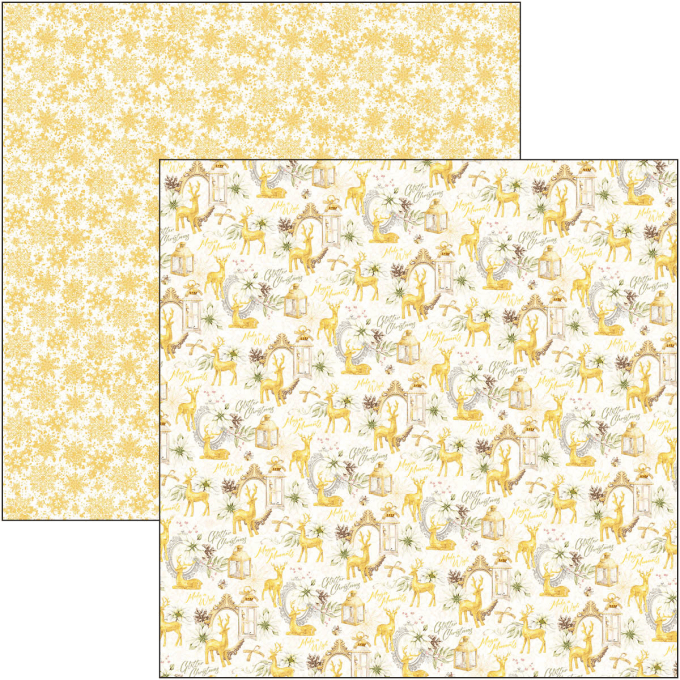 Ciao Bella, collection Sparkling christmas, Patterns - 30x30cm - 8 feuilles - 190gsm