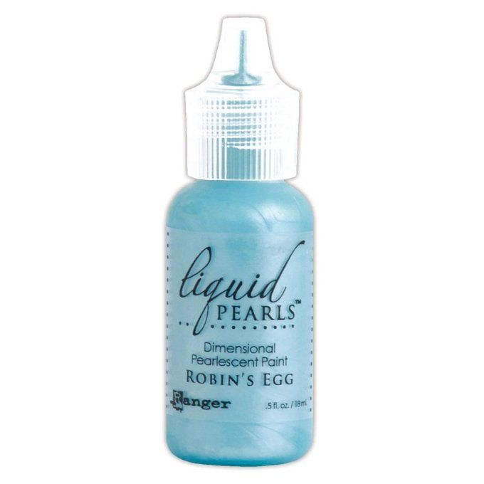 Liquid pearls, Ranger - couleur : Robin's Egg - 18ml 