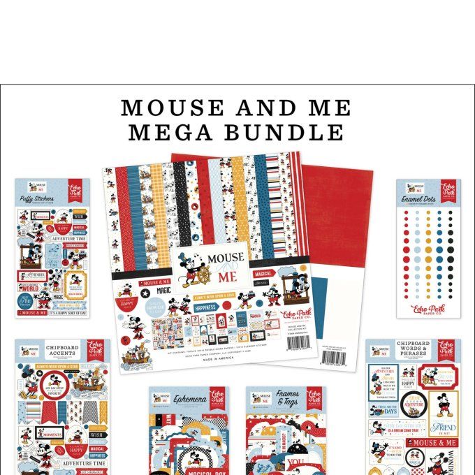 Echo park, Mouse and Me - Maga Bundle