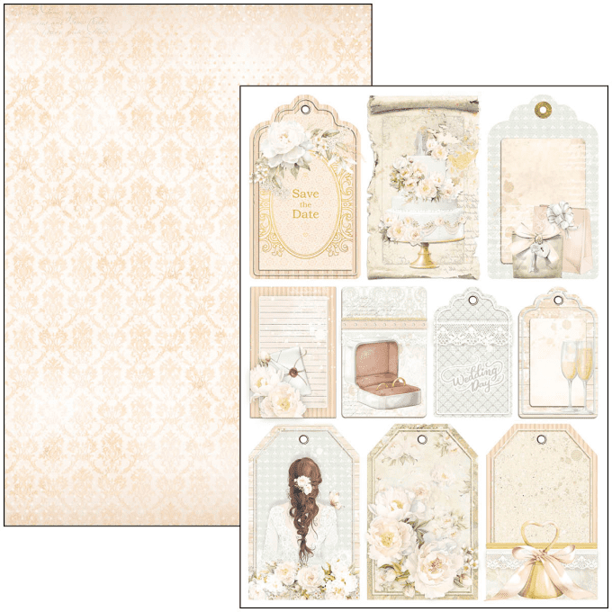 Ciao Bella, collection Always & Forever, Format A4 - 9 feuilles - 190gsm