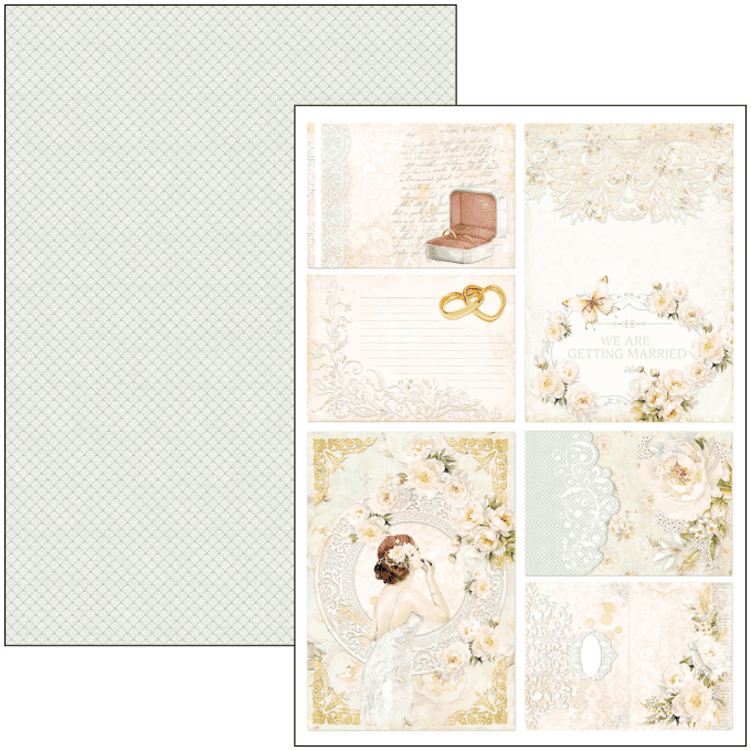 Ciao Bella, collection Always & Forever, Format A4 - 9 feuilles - 190gsm