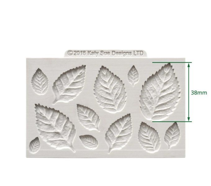 Moule en silicone, Cosmic shimmer - Feuilles, dimension : 10x6.3cm environ