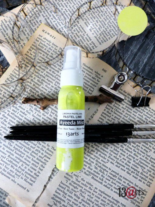 Encre en spray, Pastel lime, 33ml