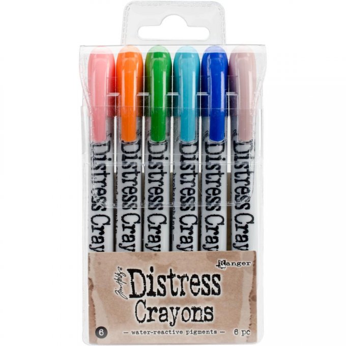 Crayons distress, Ranger, set n°6