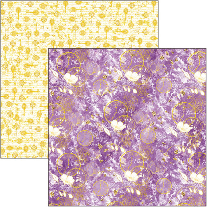 Ciao Bella, collection Ethereal, 20x20cm - 12 feuilles - 190gsm