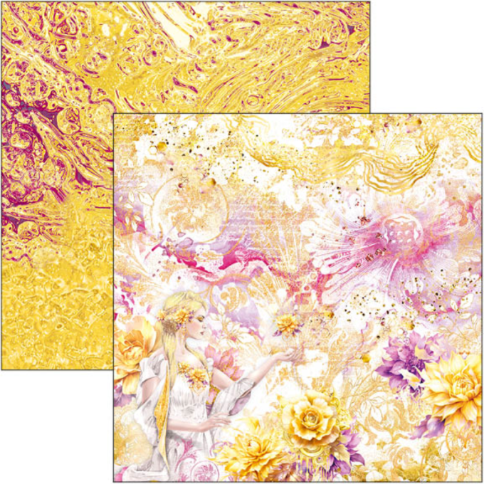 Ciao Bella, collection Ethereal -  30x30cm - 12 feuilles - 190gsm