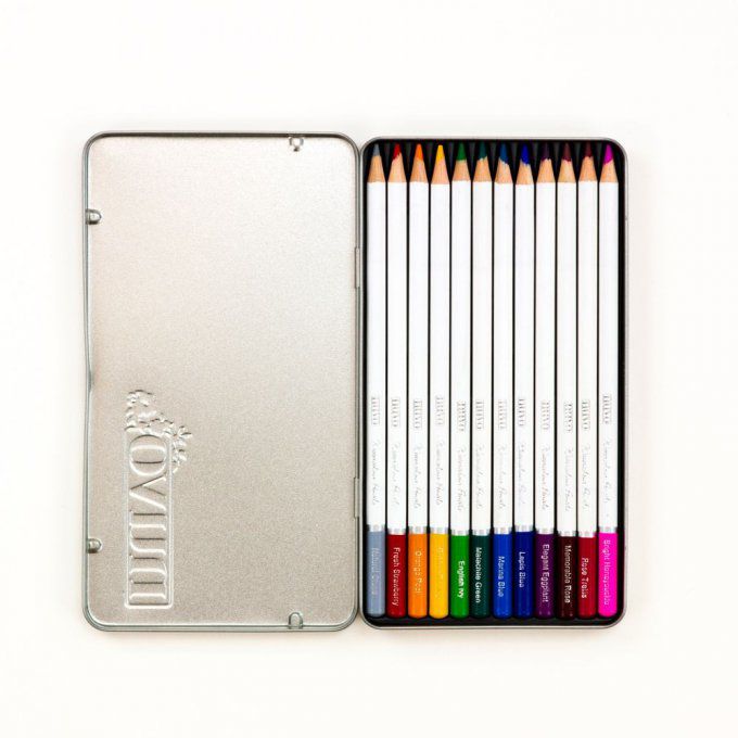 Crayons de couleur aquarellables, Nuvo, Elementary midtones