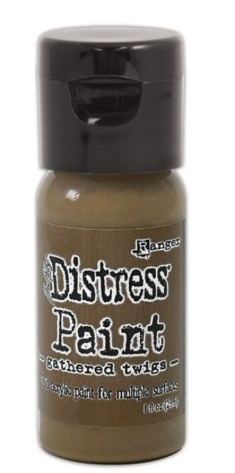 Ranger - Distress paint - couleur Gathered twigs - 29ml - peinture acrylique fluide