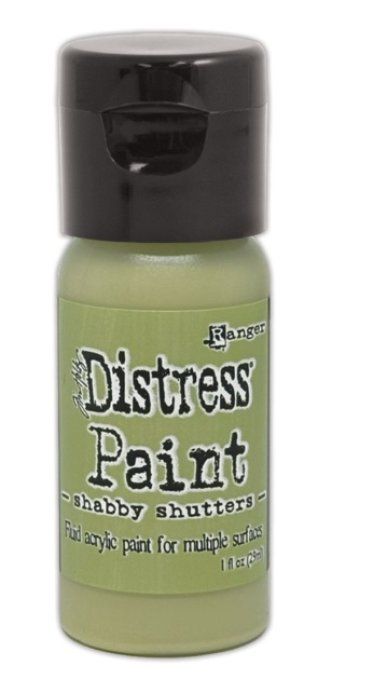 Ranger - Distress paint - couleur Shabby shutters - 29ml - peinture acrylique fluide