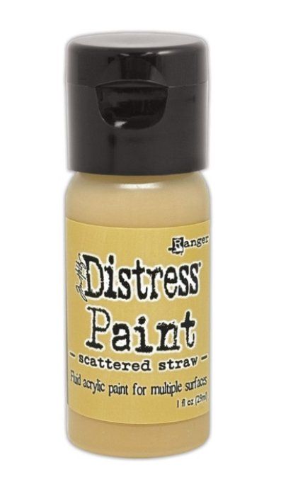 Ranger - Distress paint - couleur Scattered straw - 29ml - peinture acrylique fluide