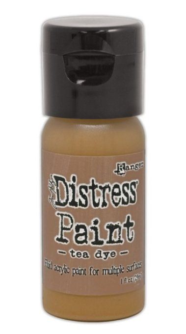 Ranger - Distress paint - couleur Tea dye - 29ml - peinture acrylique fluide